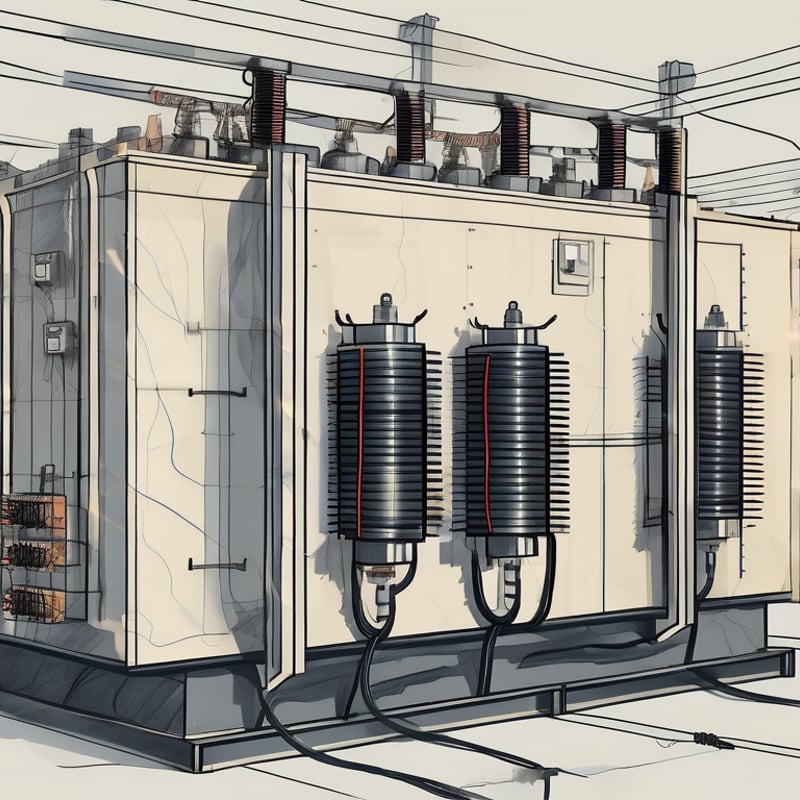 A hv (high voltage) transformer