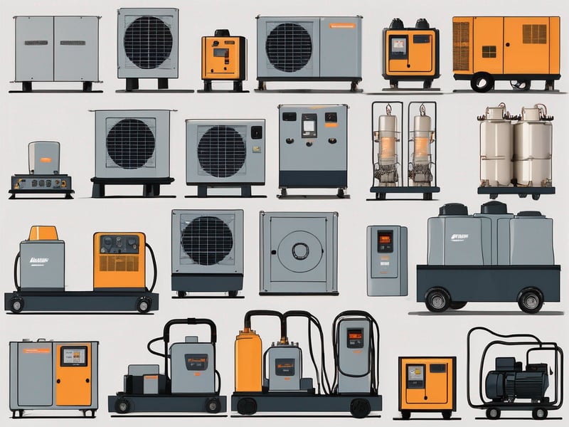 Various types of energy generators and power equipment from pon energy rental