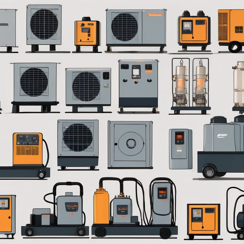 Various types of energy generators and power equipment from pon energy rental