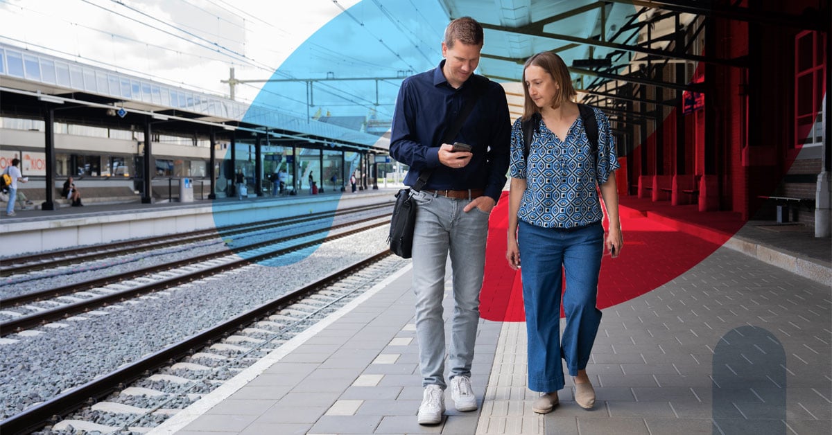 Medewerkers werken steeds vaker in het OV