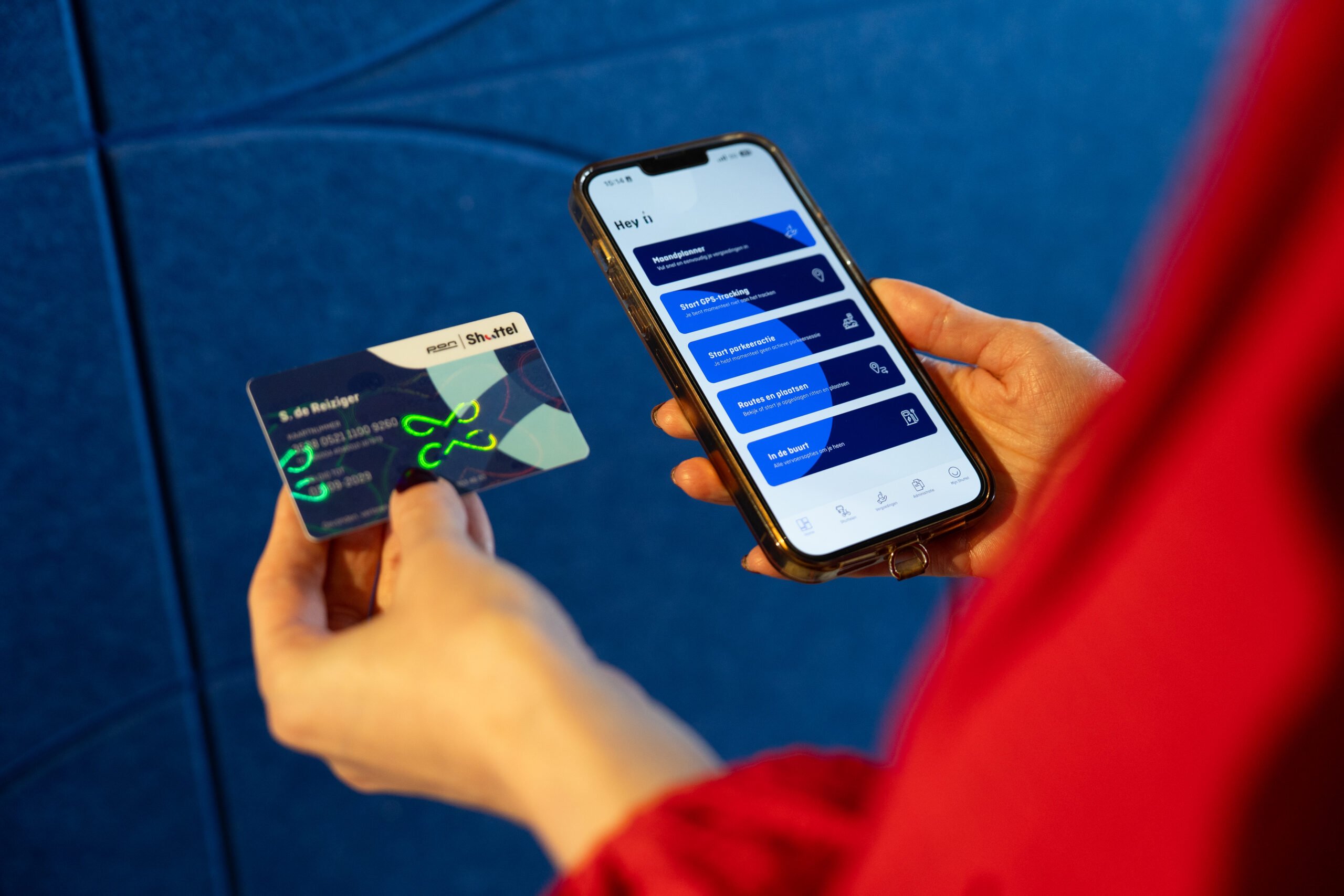 Zakelijke mobiliteitsapp